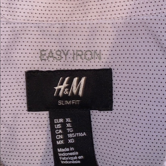 H&M White Button Up - Picture 4 of 5